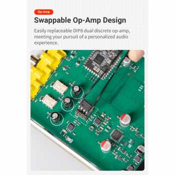 Gambar produk Fosi Audio Amplifier Bluetooth DAC Chip AK4493S HiFi Aluminium Alloy - Q6