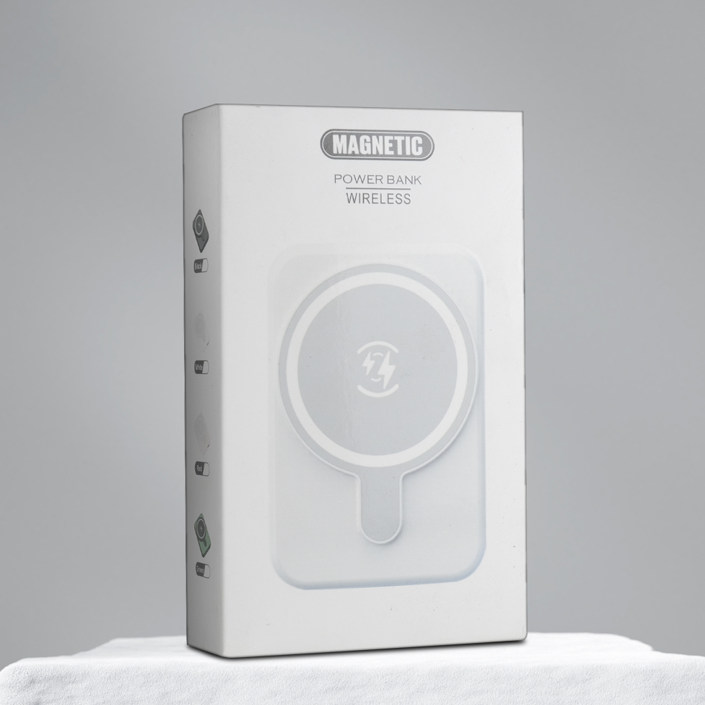 Gambar produk Tollcuudda Power Bank Wireless Magnetic MagSafe PD USB 20W 10000mAh - TC374