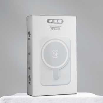 Gambar produk Tollcuudda Power Bank Wireless Magnetic MagSafe PD USB 20W 10000mAh - TC374