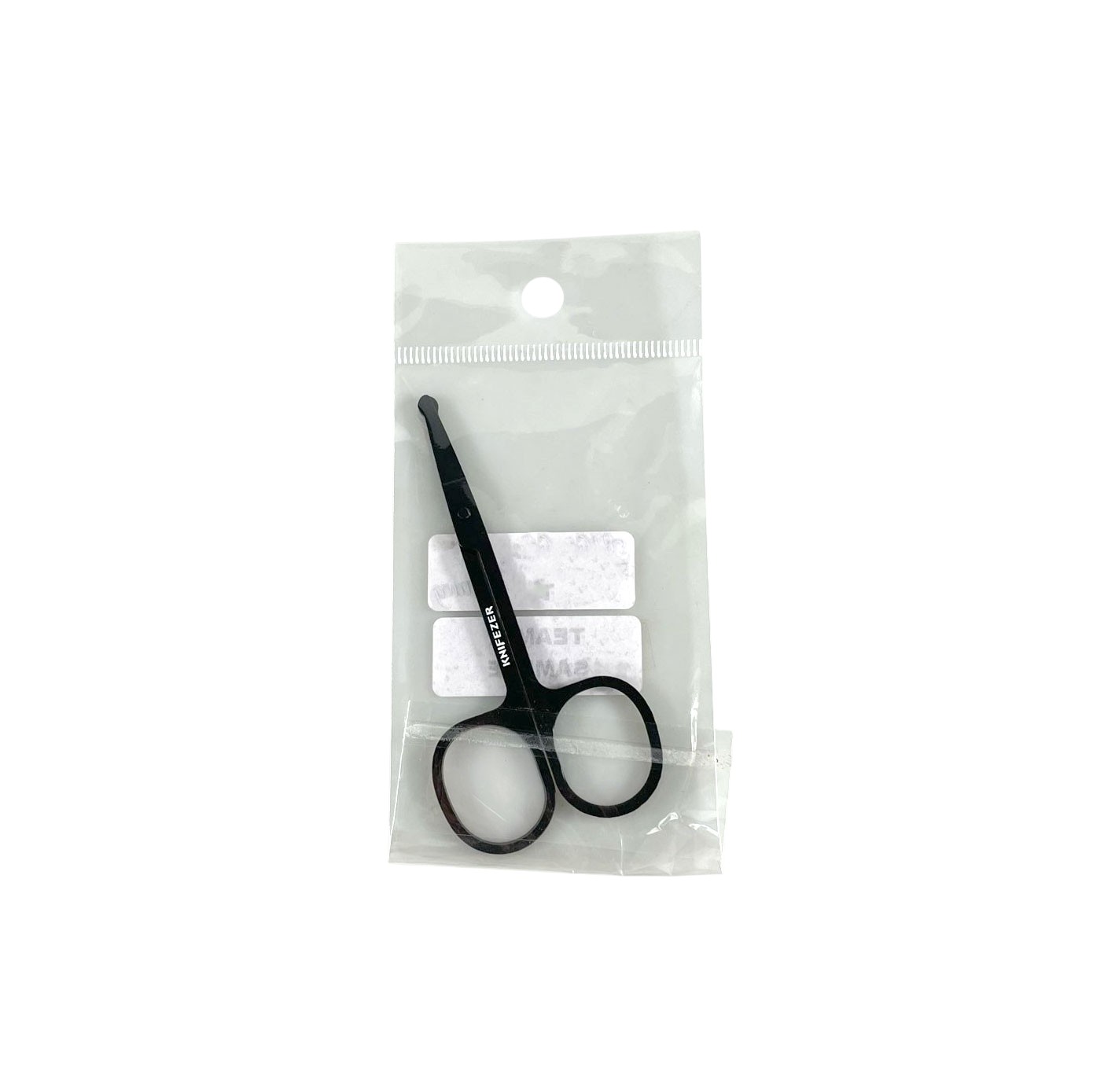 Gambar produk KNIFEZER Gunting Cukur Bulu Hidung Nose Hair Stainless Steel - FS124