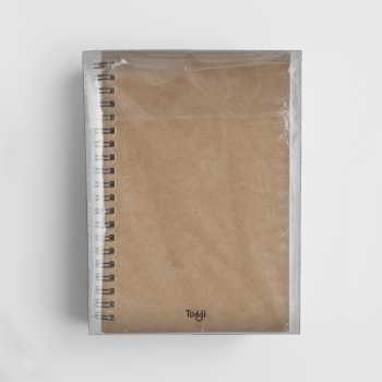 Gambar produk Toddi Buku Jurnal Softcover Notebook Diary 68GSM 100 Halaman Blank - TD6
