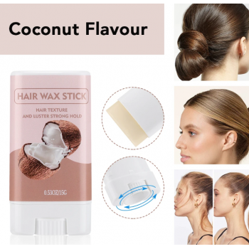 Gambar produk LALUNA Penata Rambut Hair Wax Stick Styling Pomade Breaking 15G Coconut - L65