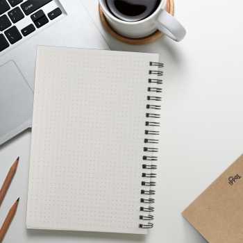 Gambar produk Toddi Buku Jurnal Softcover Notebook Diary 68GSM 100 Halaman Dot Matrix - TD6