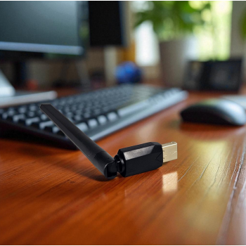 Gambar produk KEBUDIMEI Bluetooth 5.4 Adapter Dongle Driver For Windows 8.1 10 11 - BT5.4
