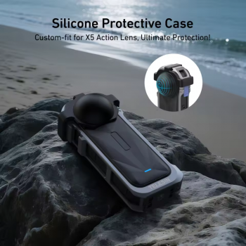 Gambar produk TELESIN Case Pelindung Action Cam Full Cage Protection for Insta360 X5 - S6-FMS-19-TIS