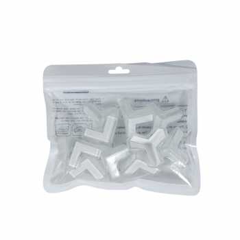 Gambar produk FUSHAN Pelindung Sudut Meja T-Shaped Corner Protector 10 PCS - FS33