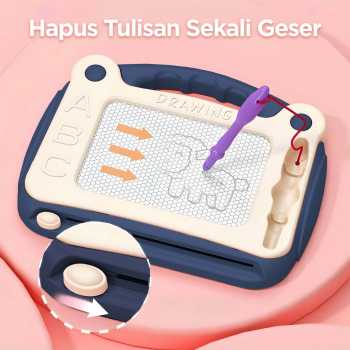 Gambar produk HAMBO Mainan Papan Tulis Anak Magnetic Drawing Board Colorful - HB21