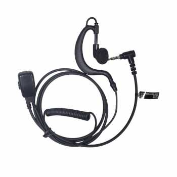 Gambar produk BEEBEST Single Earpiece Ear-hook Headset Earphone Walkie Talkie - H1