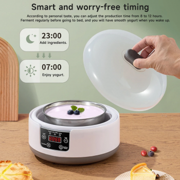 Gambar produk SKYMEN Mesin Pembuat Yogurt Maker Electric with 5 Cup 1.2L 15W - SM120