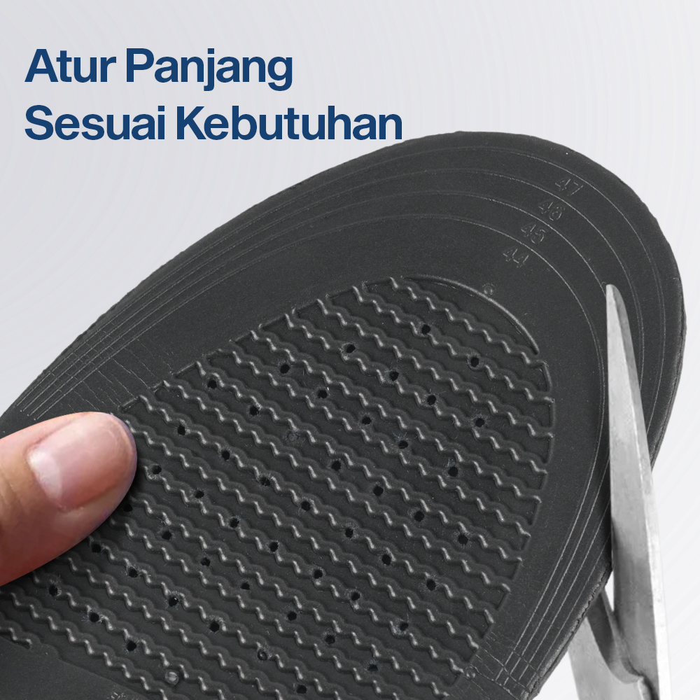 Gambar produk Insole Sepatu Alas Kaki Orthopedic EVA Flatfoot Massage 44-47 - E003