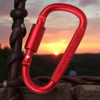 Gambar produk LIXADA Carabiner Gantungan Tas Quickdraw Carabiner Aluminium Alloy - AT7600
