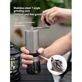 Gambar produk IZL Alat Penggiling Kopi Manual Coffee Grinder Seven Cornered Steel - I-88