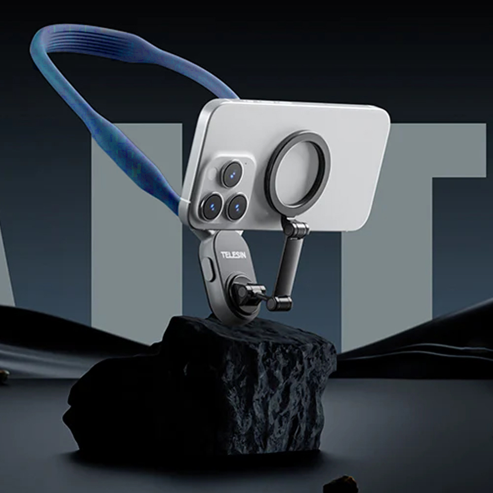 Gambar produk TELESIN Strap Kalung Smartphone Magnetic Neck Holder Mount Magsafe - MNM-001-B