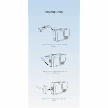Gambar produk TELESIN Magnetic Charger Side Cover for GoPro Hero 9 10 11 12 13 - S6-CLC-01-TGP