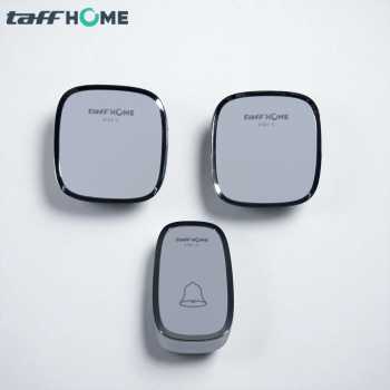 Gambar produk TaffHOME Bel Pintu Rumah Wireless Doorbells Waterproof 59 Nada 2 PCS Receiver - A101/A101-2