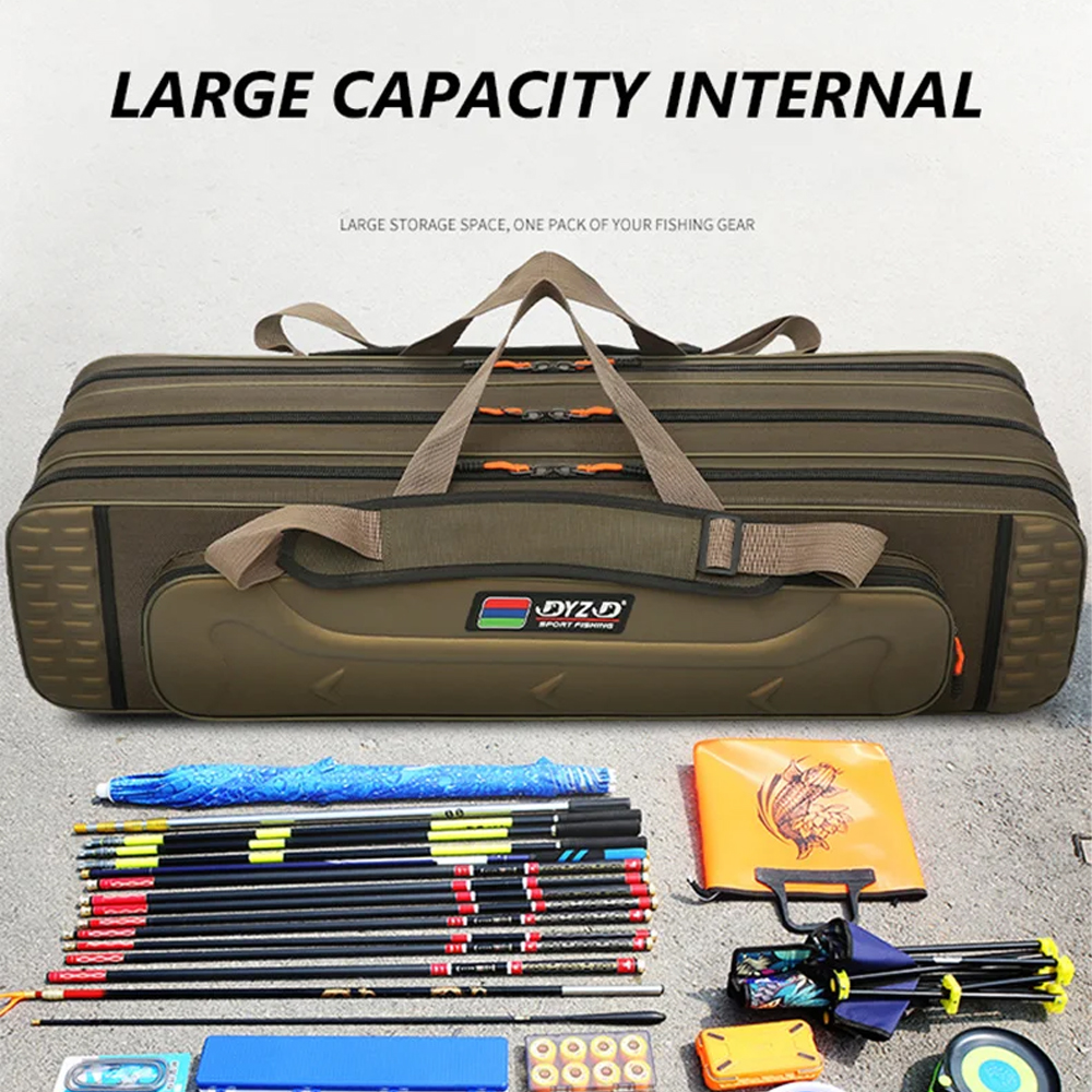 Gambar produk DYZO Tas Pancing Jumbo Multifunction Fishing Bag 1680D Oxford 3 Layer 1M - D300