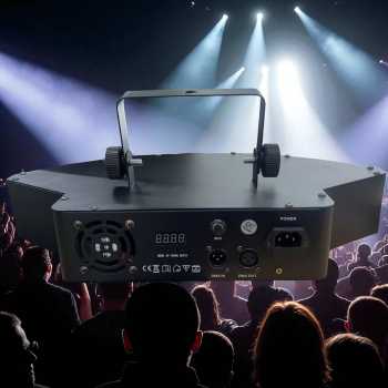 Gambar produk KEMAX Lampu Sorot LED Laser Beam Disco RGBW Dynamic DMX512 - KM36