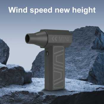 Gambar produk Isfriday Air Duster Blower Mini Turbo Jet Fan 4000mAh 100W with Nozzle - X3S