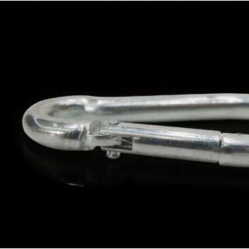 Gambar produk GYMTOP Carabiner Gantungan Kunci Spring Buckle Stainless Steel M9