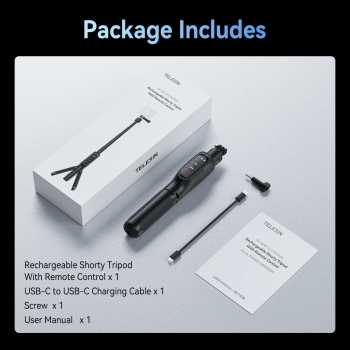 Gambar produk TELESIN Tripod Kamera Aksi Tongsis Monopod Power Bank Bluetooth Remote - S1-CSS-01-TGP