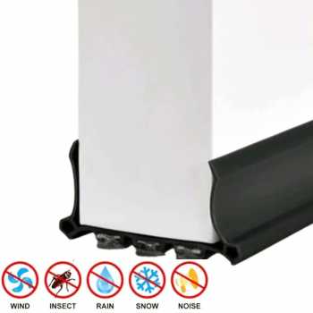 TPSK Lis Pintu Penghalang Debu Serangga Door Seal Strip 1Mx55mm - TP149