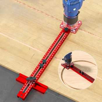 Gambar produk TOHR Alat Bantu Alur Potong Kayu Multifungsi Milling Groove Bracket - TO050