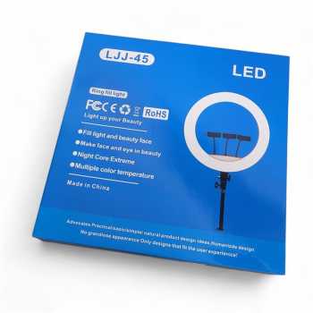 Gambar produk B-Light Lampu Ring Light LED 3in1 Color 3 Phone Holder 45cm 50W - LJJ-18