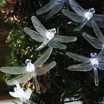 Gambar produk YUSHILED Lampu Hias String Lights Dragonfly Solar Panel IP65 8 Modes 20 LED - M088