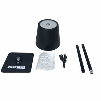 Gambar produk TaffLED Lampu Meja Hias Touch LED Desk USB Rechargeable Tri Color 3W - J420