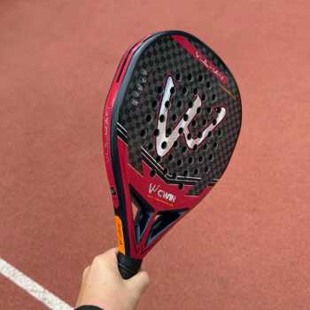 Gambar produk CAMEWIN Raket Padel Teardrop 12K Carbon Fiber 3.8cm Thickness 365g - 5025