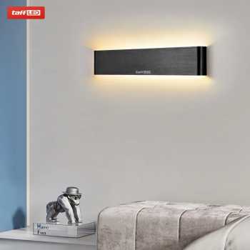 Gambar produk TaffLED Lampu Dinding Hias Minimalis LED Wall Lamp Aluminium 12W Warm White - B1001
