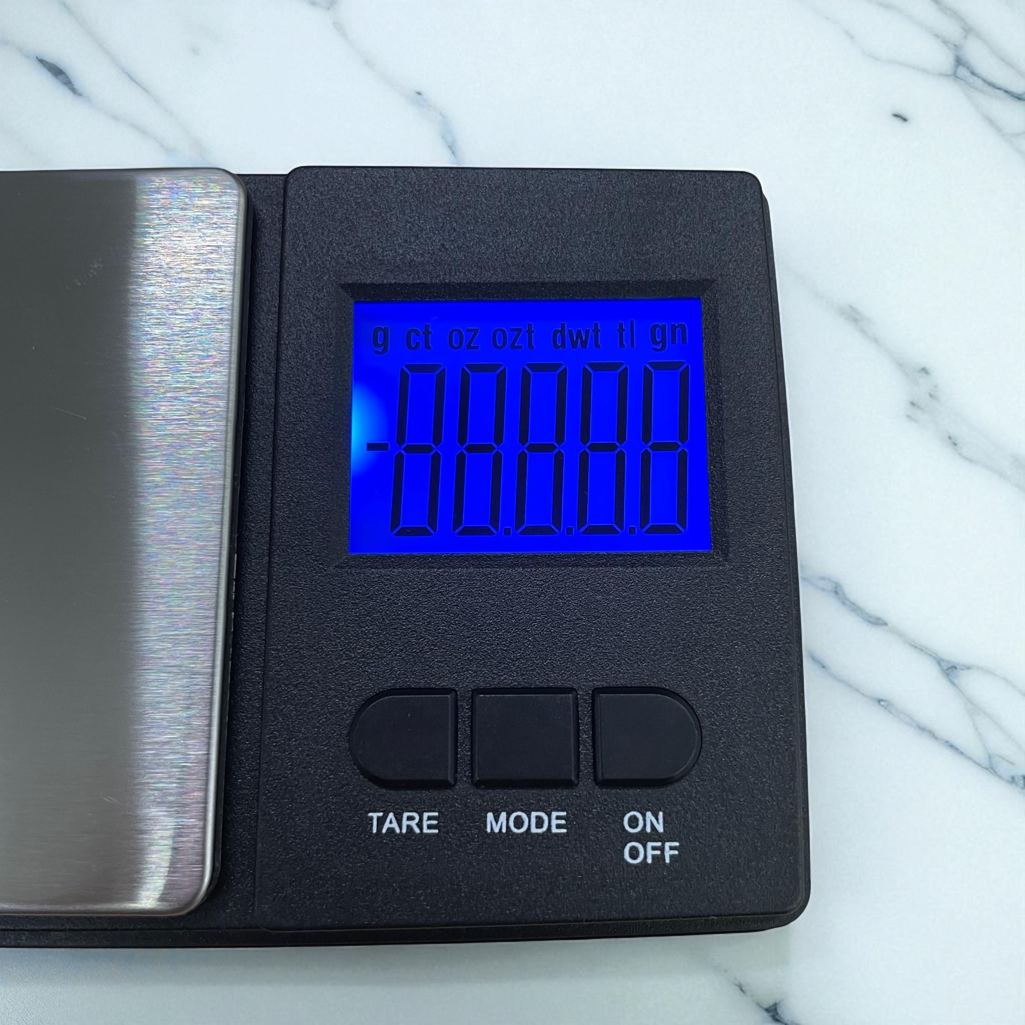 Gambar produk RENQIN Timbangan Digital Mini Perhiasan Makanan Alat Dapur Jewel Scale 500g 0.01g - CS-D