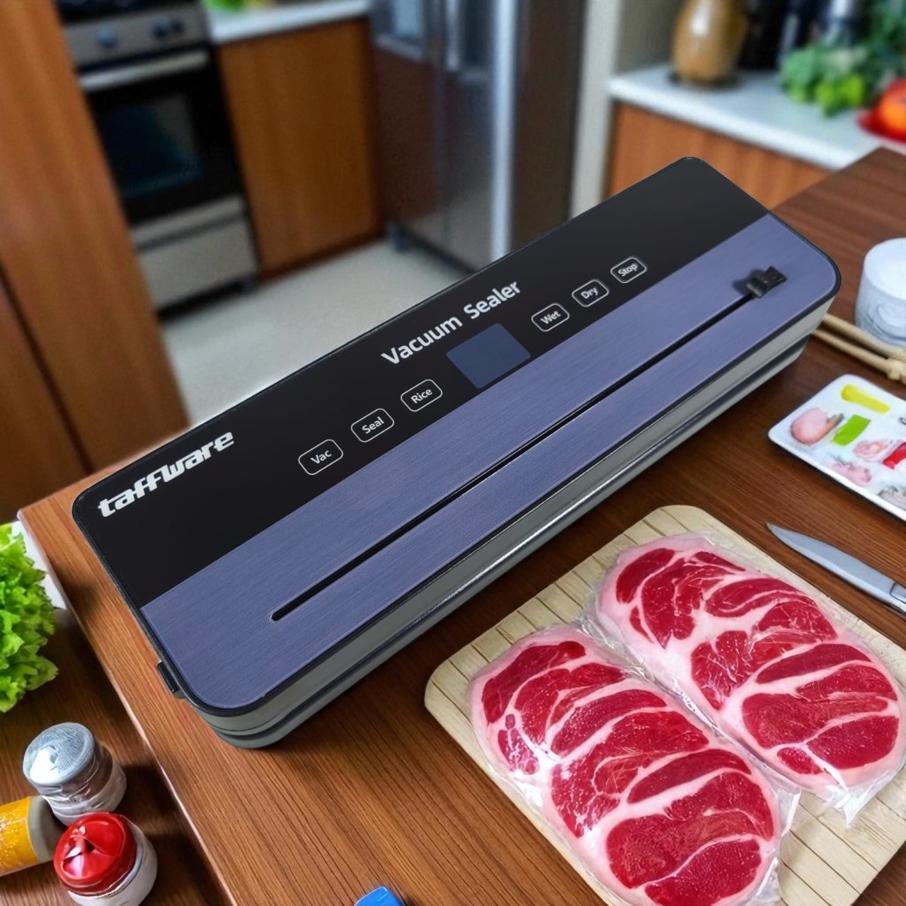 Gambar produk Taffware Alat Vakum Makanan Vacuum Sealer Packaging Machine 120W - FKJ-54O