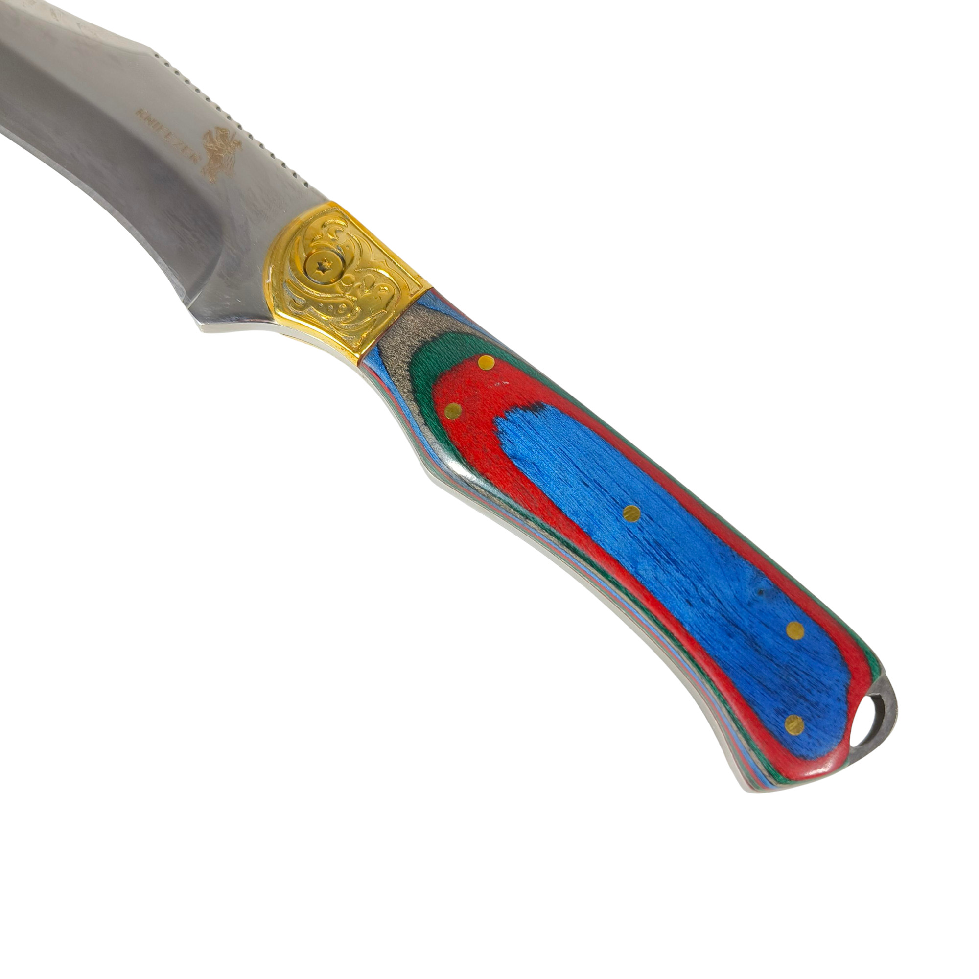 Gambar produk KNIFEZER Pisau Daging Stainless Steel Thawing Forged Butcher Knife - G233