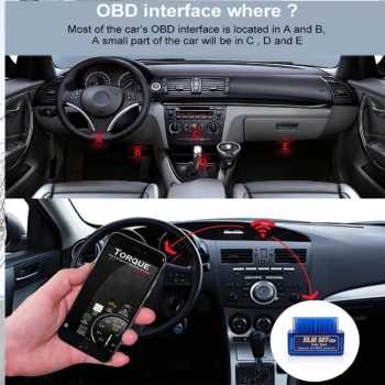 Super MINI Bluetooth OBD2 V2.1 Automotive Test Tool - ELM327
