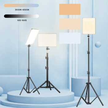 Gambar produk BTFOOR Lampu Studio Fill Light Dimmable 3in1 Frameless 6 Inch 1.6M - BT6