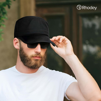 Gambar produk Rhodey Topi Komando Pria Wanita Polos Polyester - F314