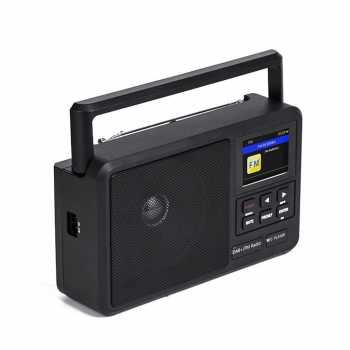 Gambar produk AGOAL Radio Digital Portable DAB FM Bluetooth Alarm with LCD Screen - CS-806