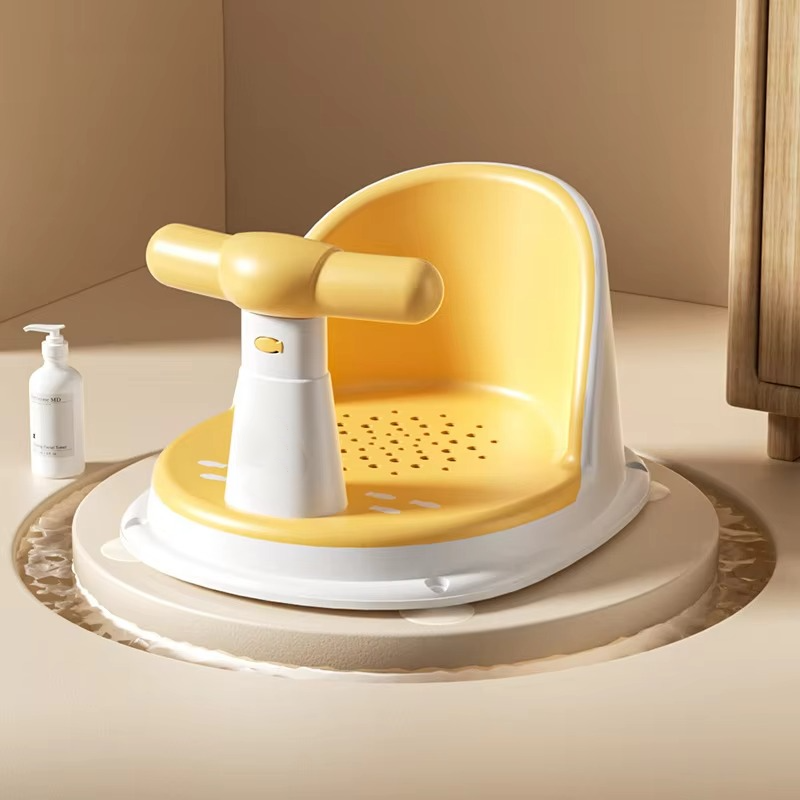 Gambar produk CharmL Kursi Mandi Bayi Shower Seat Soft Anti Slip Drainage Hole - CH12