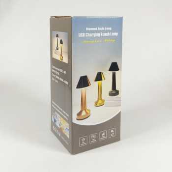 Gambar produk TaffLED Lampu Meja Hias Touch LED USB Rechargeable Tri Color 1200mAh - CF-12
