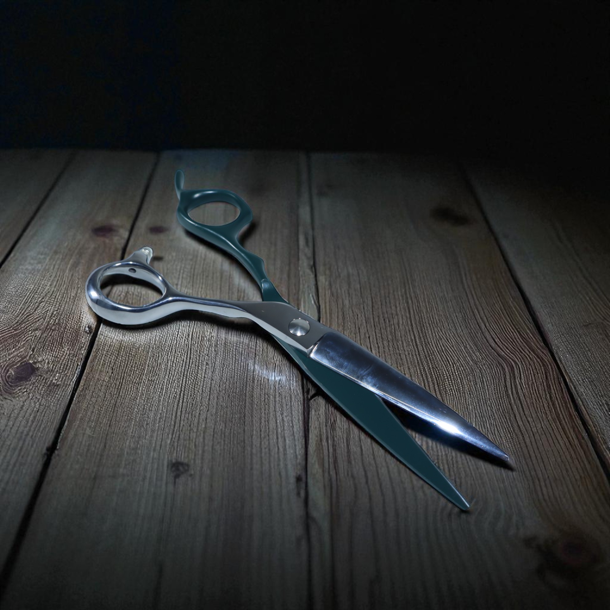 Gambar produk TEDX Gunting Rambut Scissor Blade Hair Clippers Stainless Steel 6 Inch Straight - T-6
