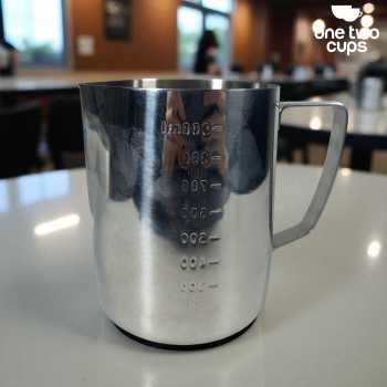 Gambar produk One Two Cups Gelas Milk Jug Kopi Espresso Latte Art Stainless 900ml - ZM078