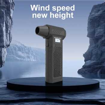 Gambar produk PINTUDY Air Duster Blower Mini Turbo Jet Fan 8000mAh 245W with Nozzle - C29