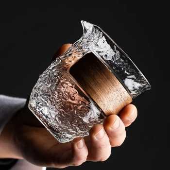 QIXAN Gelas Pitcher Teh Borosilicate Tea Divider Fair Cup 260ml - XZ-260