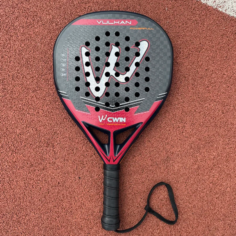 Gambar produk CAMEWIN Raket Padel Teardrop 12K Carbon Fiber 3.8cm Thickness 365g - 5025