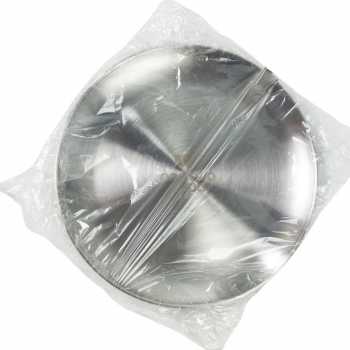 Gambar produk One Two Cups Piring Makan Stainless Steel Elegan Plate European Style 20cm - SN16