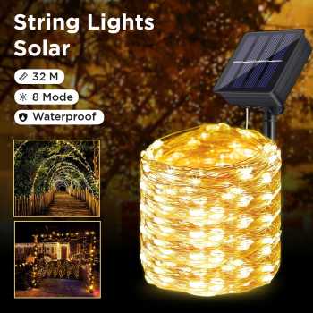 OKAL Lampu Hias Tumblr String Lights Solar Power 300 LED 32M - OKLED12
