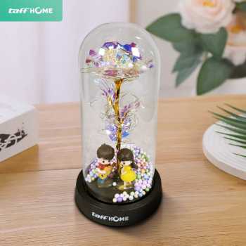 Gambar produk TaffHOME Lampu Meja Hias LED Galaxy Rose Eternal Colorful Light Guitar Style - TH-505