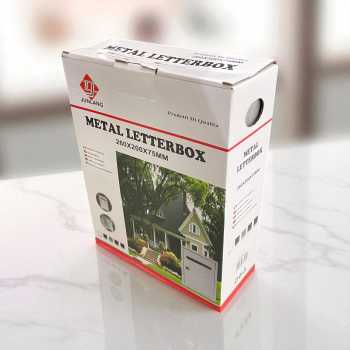 Gambar produk JUNLANG Kotak Surat Pos Metal Mailbox Wall Mounted 20x7.5x26.5cm - JM-20