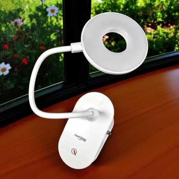 Gambar produk TaffLED Lampu Baca LED Clip Circle Adjustable Cool White 2W - 8102E